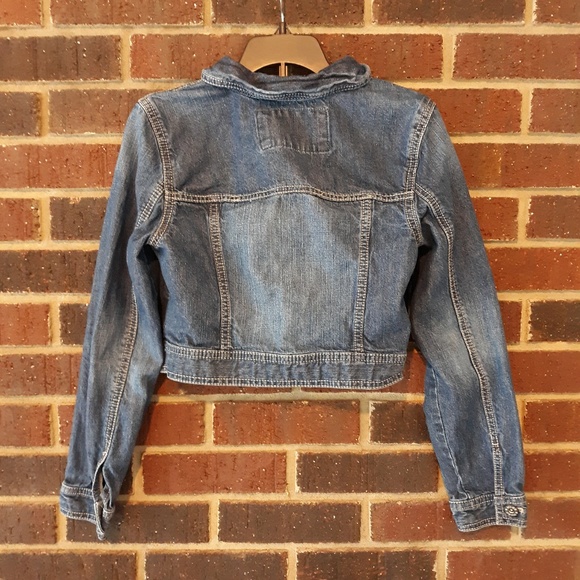 Girls Denim Button Jacket Size 14 - Picture 7 of 8